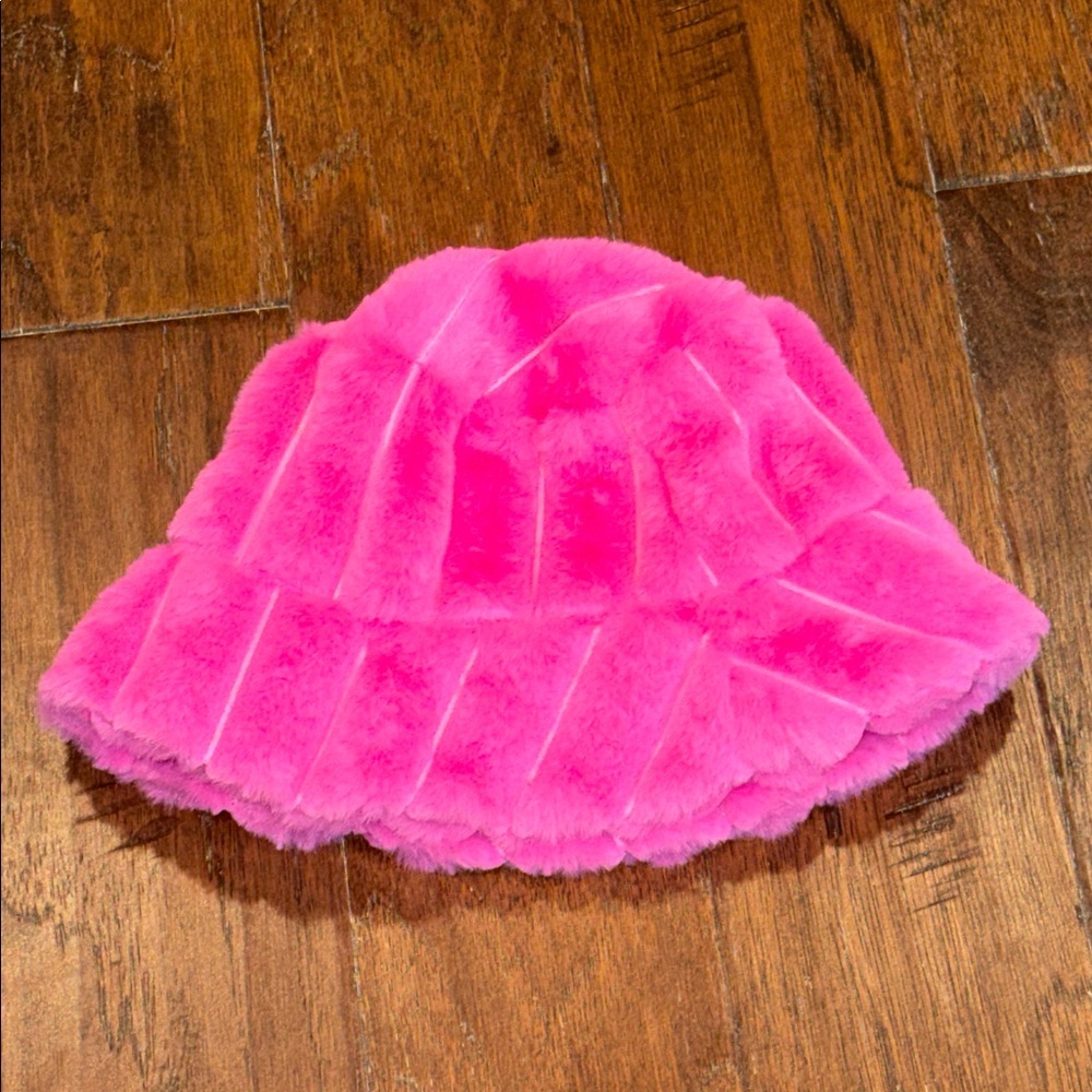 Brand New Pink Luxe Bucket Hat